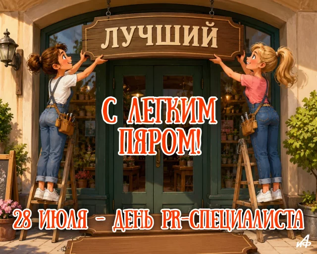День PR-специалиста в России открытка день пиарщика