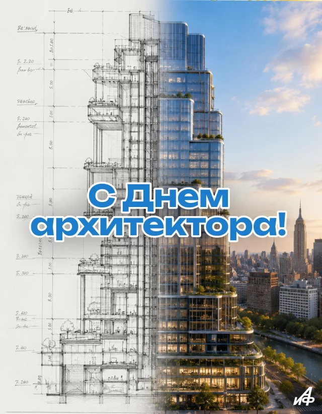 День архитектора открытка