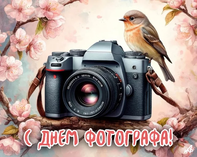День фотографа открытка