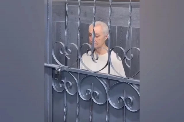 Олег Гармаш в зале суда.