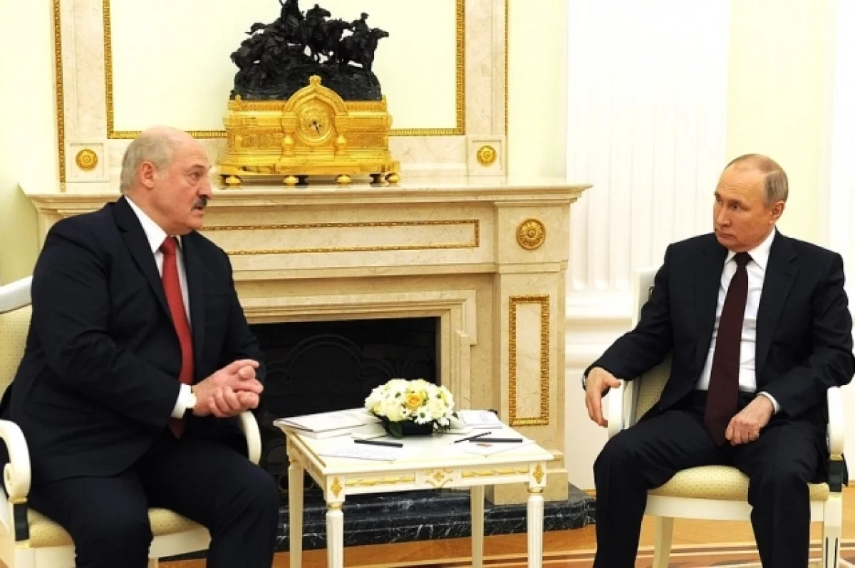 Песков рассказал, что обсудили Путин и Лукашенко на Валдае