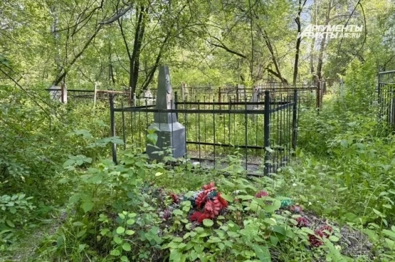 Так как кладбище старое, родственников усопших здесь не было, а вот бурьяна очень много.
