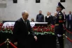 Президент РФ Владимир Путин во время прощания с бывшим министром обороны, спецпредставителем президента Сергеем Ивановым.