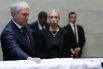 Председатель Государственной Думы РФ Вячеслав Володин во время прощания с бывшим министром обороны, спецпредставителем президента Сергеем Ивановым.