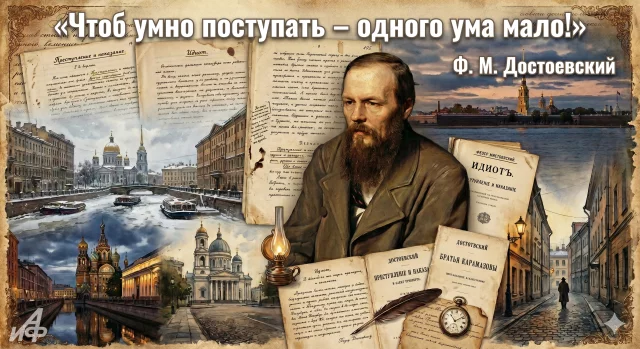 красивое оформление знаменитой цитаты Достоевского