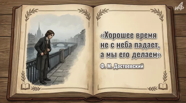 красивая картинка с мудрым высказыванием Достоевского