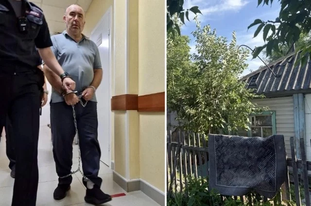Подозреваемый в убийстве школьницы и дом, в котором он жил после освобождения