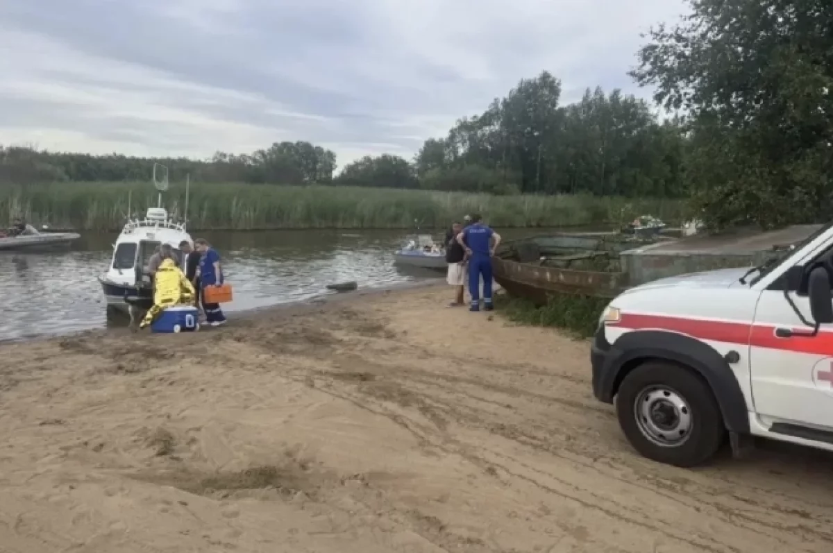 Две моторные лодки столкнулись на Ладожском озере