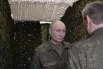 Владимир Путин посетил вспомогательный пункт управления Объединённой группировки войск.