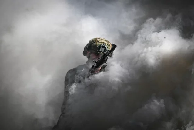 Боевая подготовка штурмовиков группировки войск «Центр».