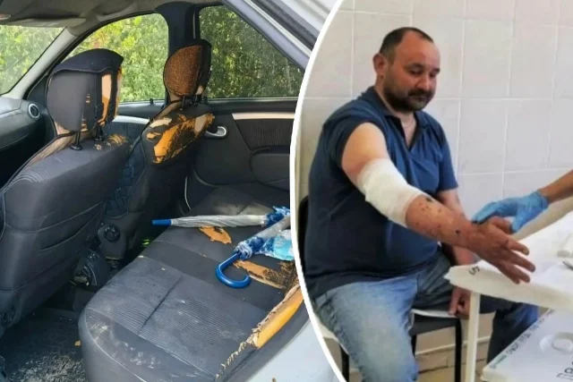 Врачи чудом спасли мужчину в автомобиль которого ударила молния