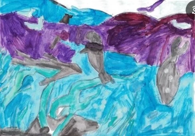 «Весёлые пловцы Байкала». Номинация: «Море синее – Байкал». 123 голоса