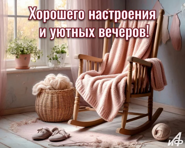 Душевная открытка с котиком и добрыми пожеланиями
