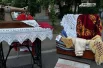 Интерьер купеческого дома XIX века воссоздали прямо на улице.