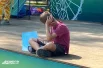 На площадке царила атмосфера радости, дружбы и летнего беззаботного веселья.