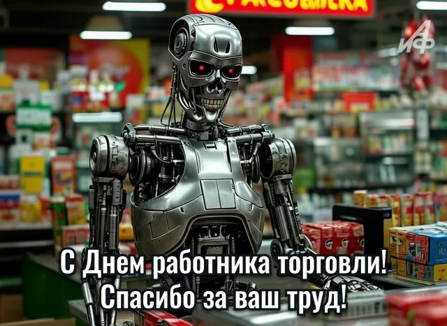 открытки с Днем работников торговли скачать бесплатно