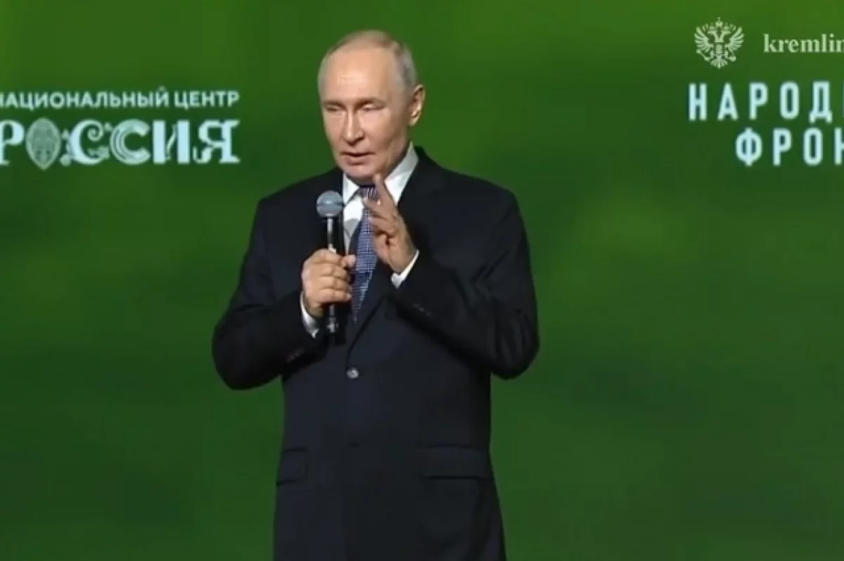 Путин: РФ добивается победы на линии боевого соприкосновения и в тылу