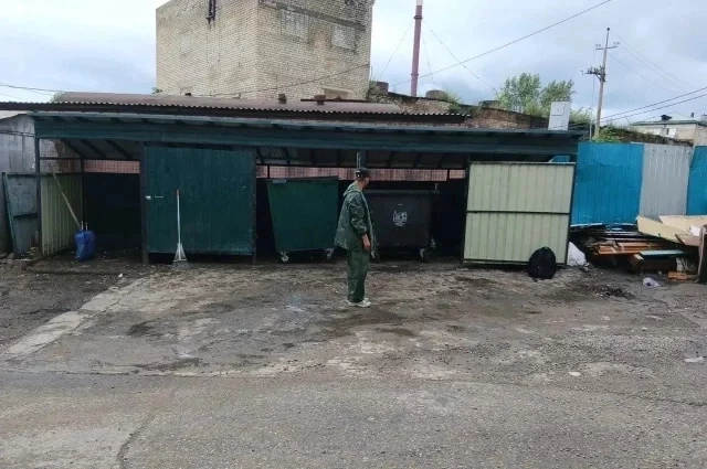 Площадка после устранения нарушений. 