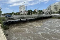 На реках Центрального и Лазаревского районов уровень воды резко поднялся, но вскоре вернулся в норму. 