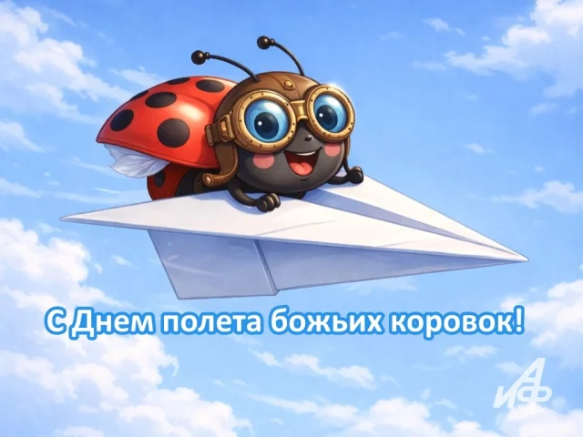 день полета божьих коровок откртыка