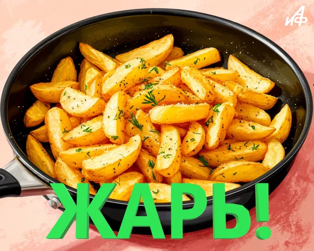 с днем жареной картошки открытка