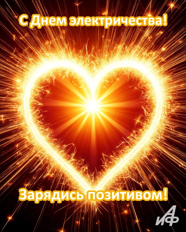 с днем электричества открытка