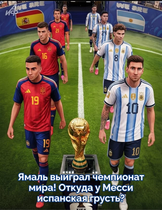 Испания чемпион мира по футболу 2026 открытка для болельщиков