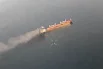 Поражение судна у острова Змеиный ВСУ в Черном море.