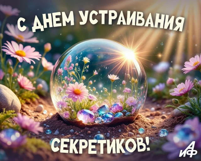 с днем устраивания секретиков милая открытка