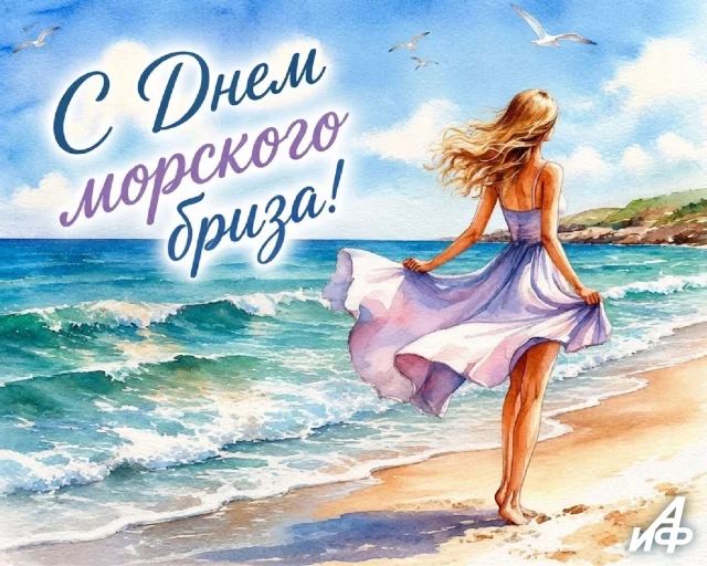 с днем морского бриза открытка