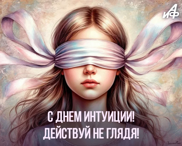 день интуиции открытка