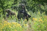 Боевое слаживание снайперских пар группировки войск «Центр» ВС РФ.