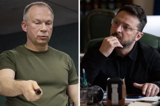 Александр Сырский, Владимир Зеленский.