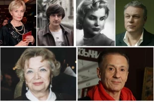 Людмила Чурсина и Юрий Чурсин, Маргарита Жигунова и Сергей Жигунов, Нина Меньшикова и Олег Меньшиков.
