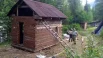 Новый кордон рядом с заимкой.
