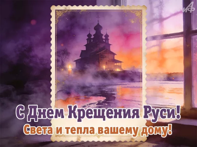 День Крещения Руси открытки и картинки