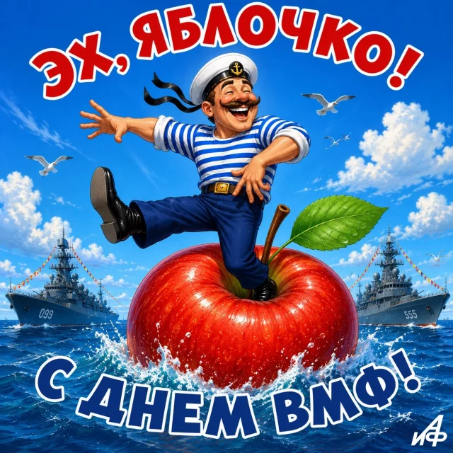 открытка с днем ВМФ юмор приколы