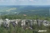 Гора Крестовая, вид сверху.