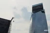 Недавно здание начали соединять с гостиницей-высоткой. 
