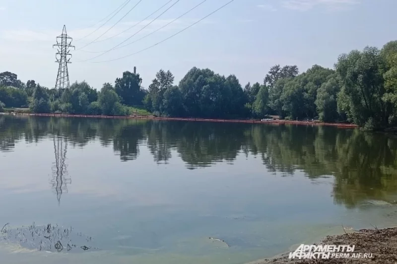 На воде работают специалисты минприроды и спасатели.