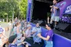 На главной сцене фестиваля проходили весёлые викторины с призами.