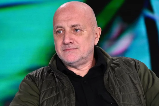 Писатель Захар Прилепин.