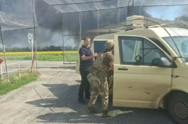 28 июля вместе с оперативными службами Руслан Дегтярев работал в селе Белянка, где местное предприятие атаковали беспилотники ВСУ.