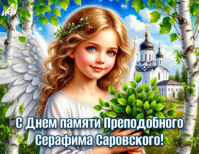 день святого Серафима Саровского душевная картинка