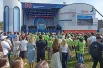 Возле сцены