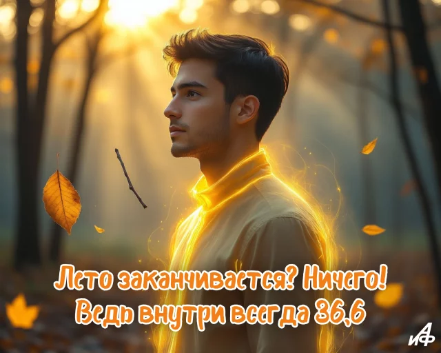 открытка с последним днем лета для соцсети