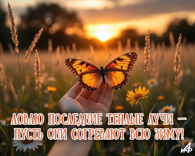 яркая открытка на 31 августа с хорошим настроением