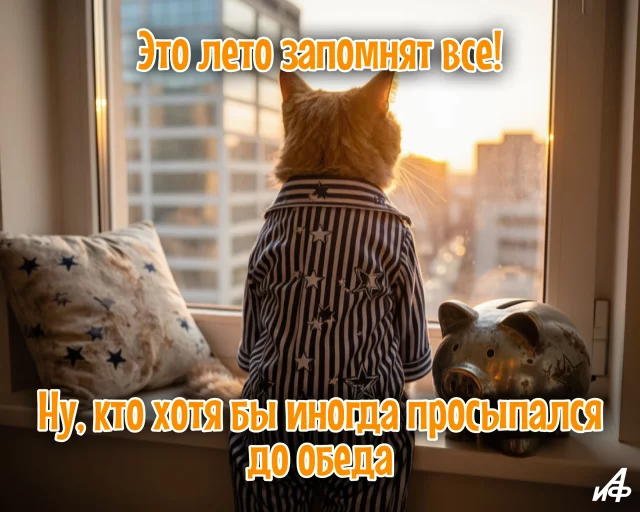 проводы лета яркая картинка с приятным настроением