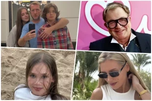 Резо Гигинеишвили с детьми, Дмитрий Дибров, Настя Харламова, Кристина Асмус.
