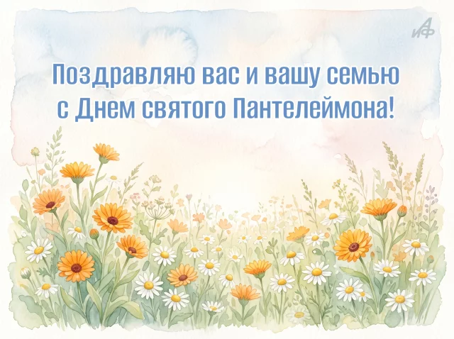 день святого Пантелеимона 9 августа